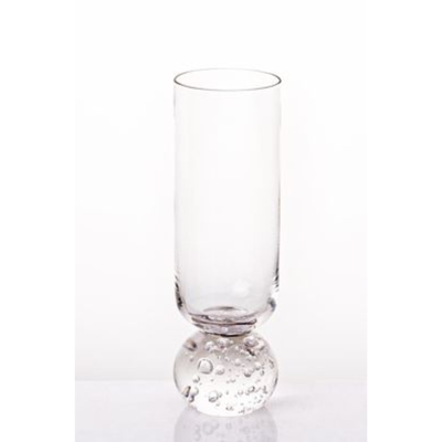 Taça para Champanhe Vidro base Esfera Transparente Linha Sintonia 250ml
