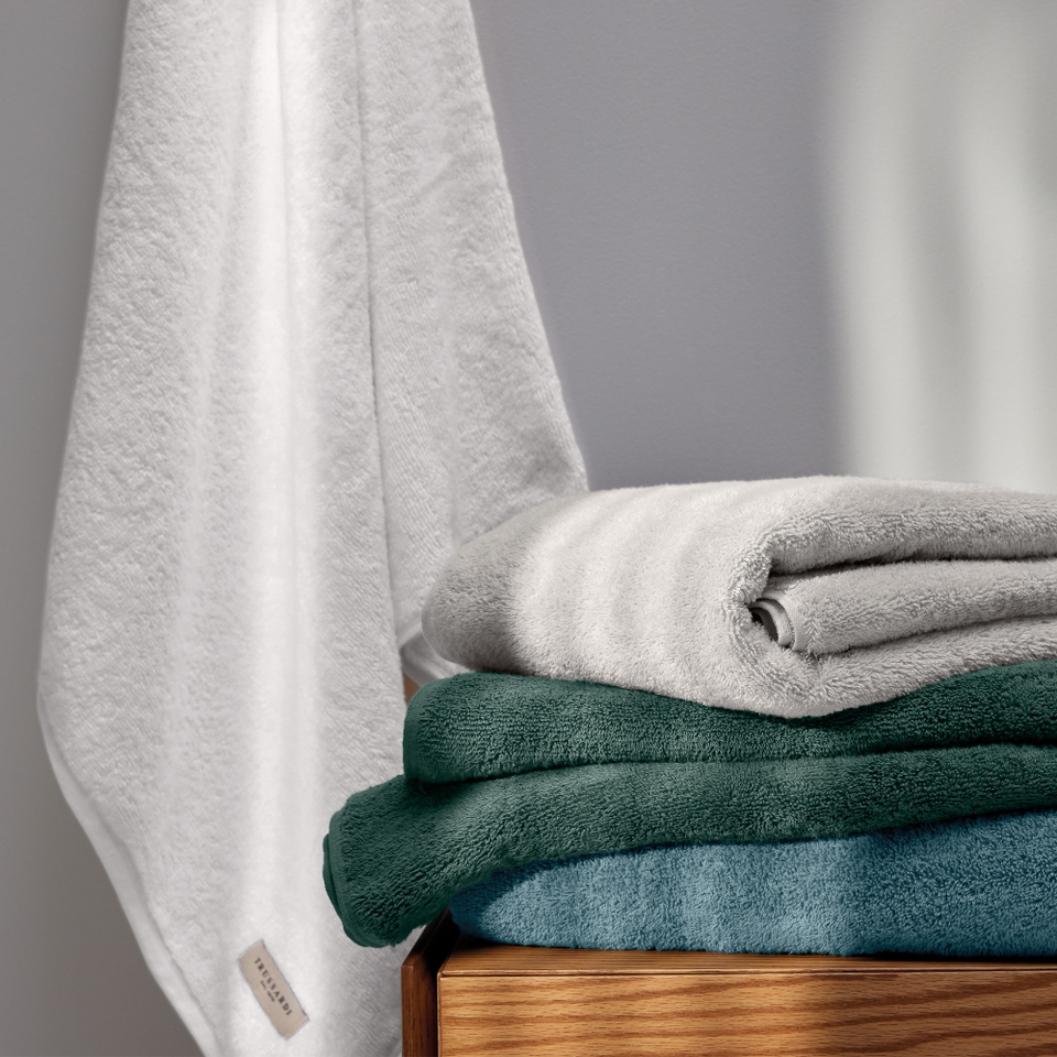 Toalha de Banho Fontani Branco Trussardi