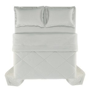 Edredon Queen Grasso 300 Fios 100% Algodão Egípcio Nebbia Trussardi
