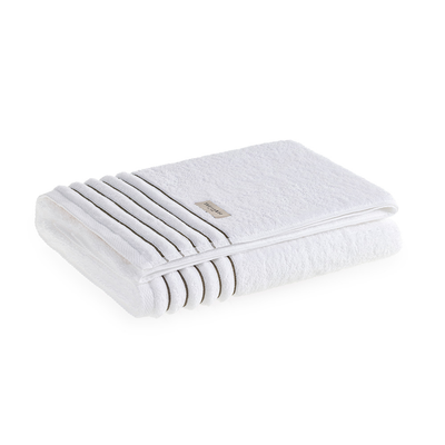 Toalha Banhão Palladio Branco / Oliva Trussardi