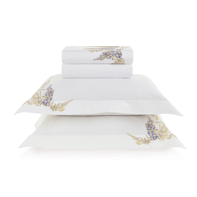 Jogo de Cama King Margutta 4 Pçs 300 Fios 100% Algodão Egípcio Trussardi