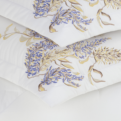 Jogo de Colcha King Margutta 3 Pçs 300 Fios 100% Algodão Egípcio Trussardi