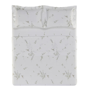 Jogo de Cama King Saboia 4 Pçs 200 Fios 100% Algodão Trussardi