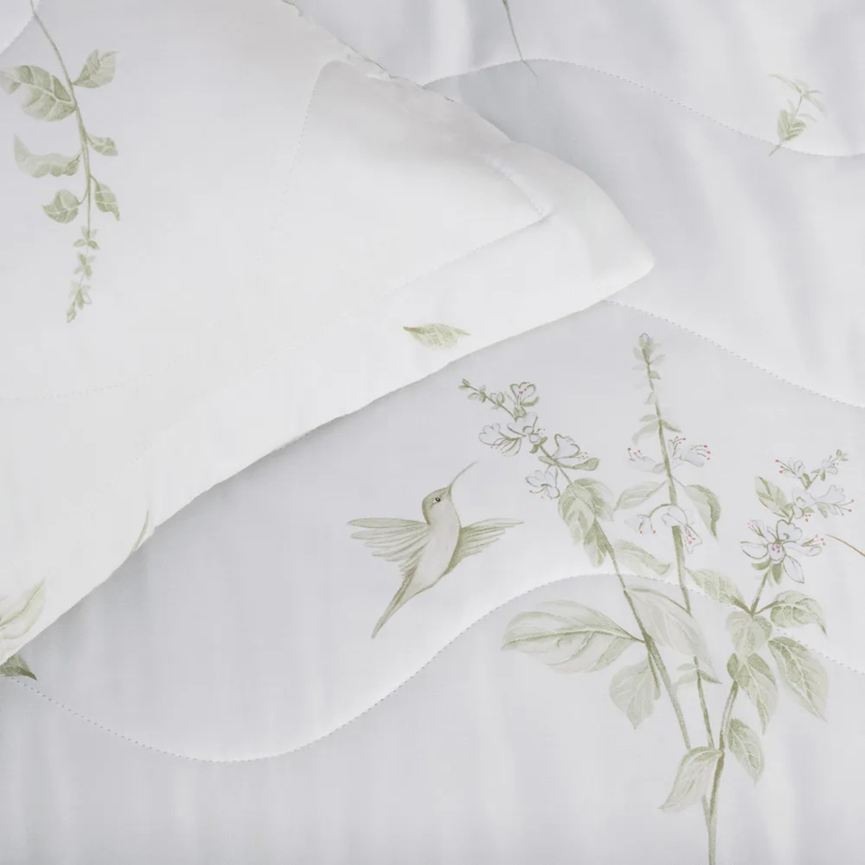 Jogo de Cama King Saboia 4 Pçs 200 Fios 100% Algodão Trussardi