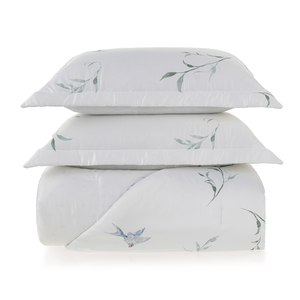 Jogo de Colcha King Rondini 3 Pçs 300 Fios Cetim 100% Bambu Trussardi