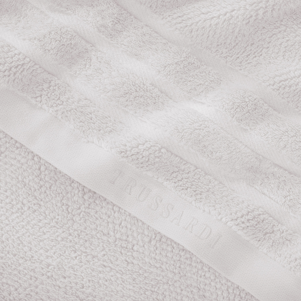 Toalha Banhão Massima Felpudo Branco Trussardi