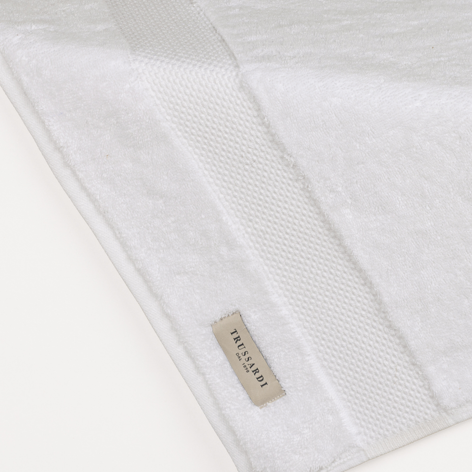 Toalha Rosto Lussure Branco Trussardi
