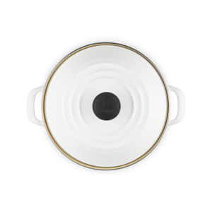 Stockpot Aço Esmaltado Branco 7,6L 22cm Le Creuset