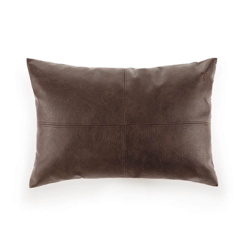 Almofada Silviero 100% Couro Sintético 40x60cm Trussardi