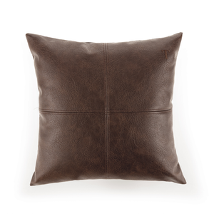 Almofada Silviero 100% Couro Sintético 45x45cm Trussardi