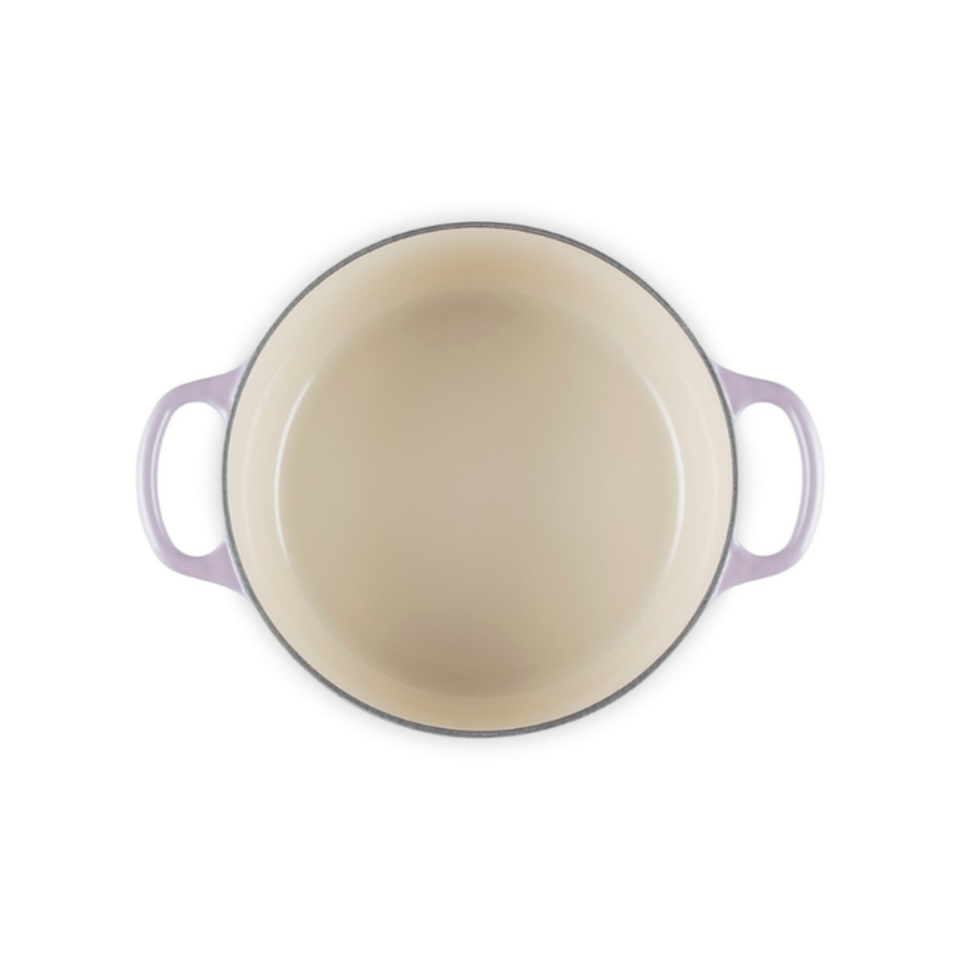 Panela Le Creuset Redonda Signature Bluebel Purple 3,3L 22cm