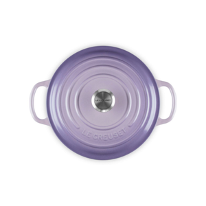 Panela Le Creuset Redonda Signature Bluebel Purple 3,3L 22cm