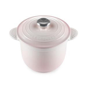 Panela Le Creuset para Arroz com Tampa Interna Shell Pink 2L 18cm