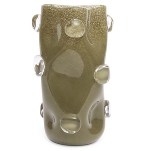 Vaso Vidro Oliva 32,5x18x19cm Mart