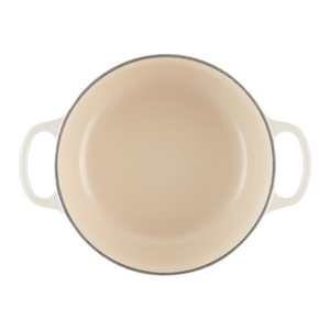 Panela Le Creuset Redonda Signature Meringue 12L 34cm