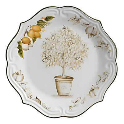 PRÉ-VENDA: Sousplat Cerâmica Toscana 33cm Scalla