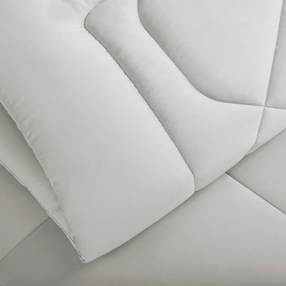 Edredom Solteiro Grasso 300 Fios Cetim 100% Algodão Egípcio Nebbia Trussardi