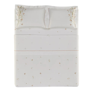 Jogo de Cama King Borghese 4 Pçs 300 Fios Cetim 100% Algodão Egípcio Trussardi