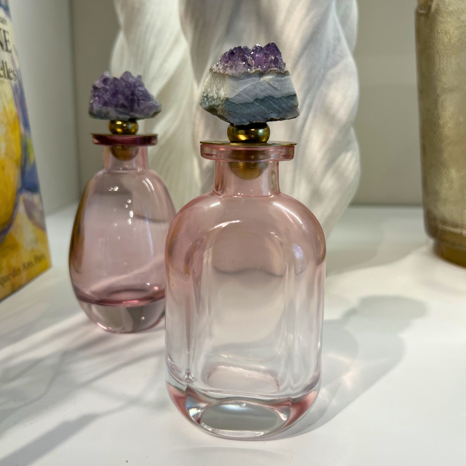 Garrafa Decorativa Arredondado da Linha Ametista