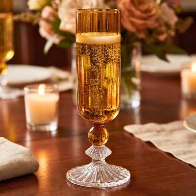 Taça para Champanhe Solea Âmbar Linha Sintonia 200ml