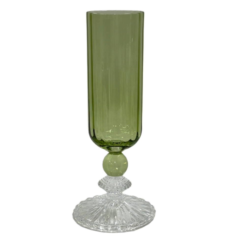 Taça para Champanhe Solea Verde Linha Sintonia 200ml