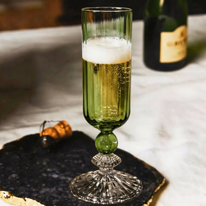 Taça para Champanhe Solea Verde Linha Sintonia 200ml