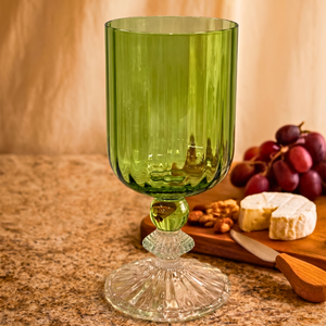Taça para Água Solea Verde Linha Sintonia 350ml