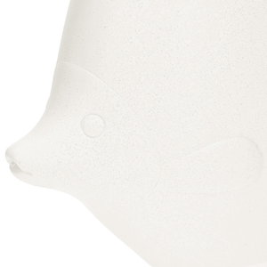 Escultura Peixe em Poliresina Off White 25,5x34,5x9cm Mart