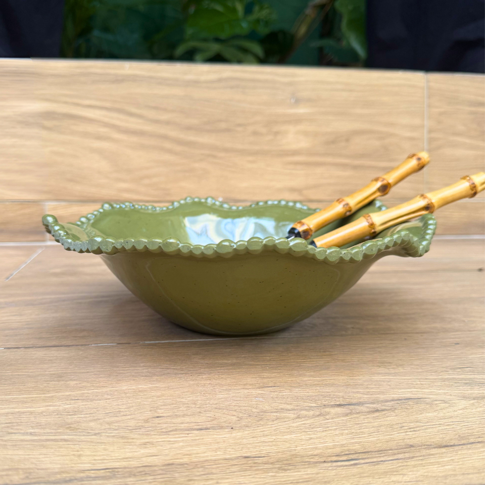 Bowl Melamina Perlina Verde Médio