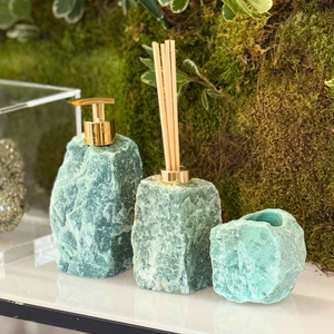 Dispenser para Sabão Quartzo Verde 45ml