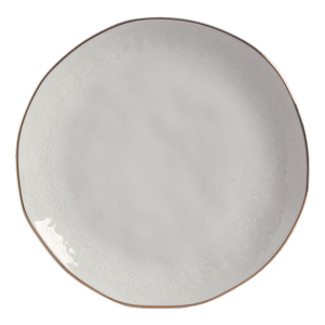 Aparelho de Jantar Stoneware Orgânico Lua Gold Porto Brasil 30 Peças
