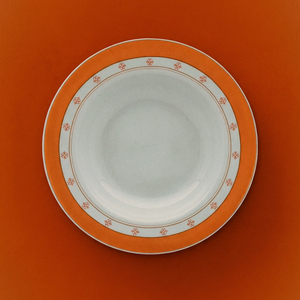 Conjunto com 6 Pratos Rasos Porcelana Colline 27,5cm Strauss