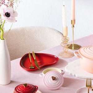Prato de Coração Sphere Seoul 23cm Vermelho Le Creuset