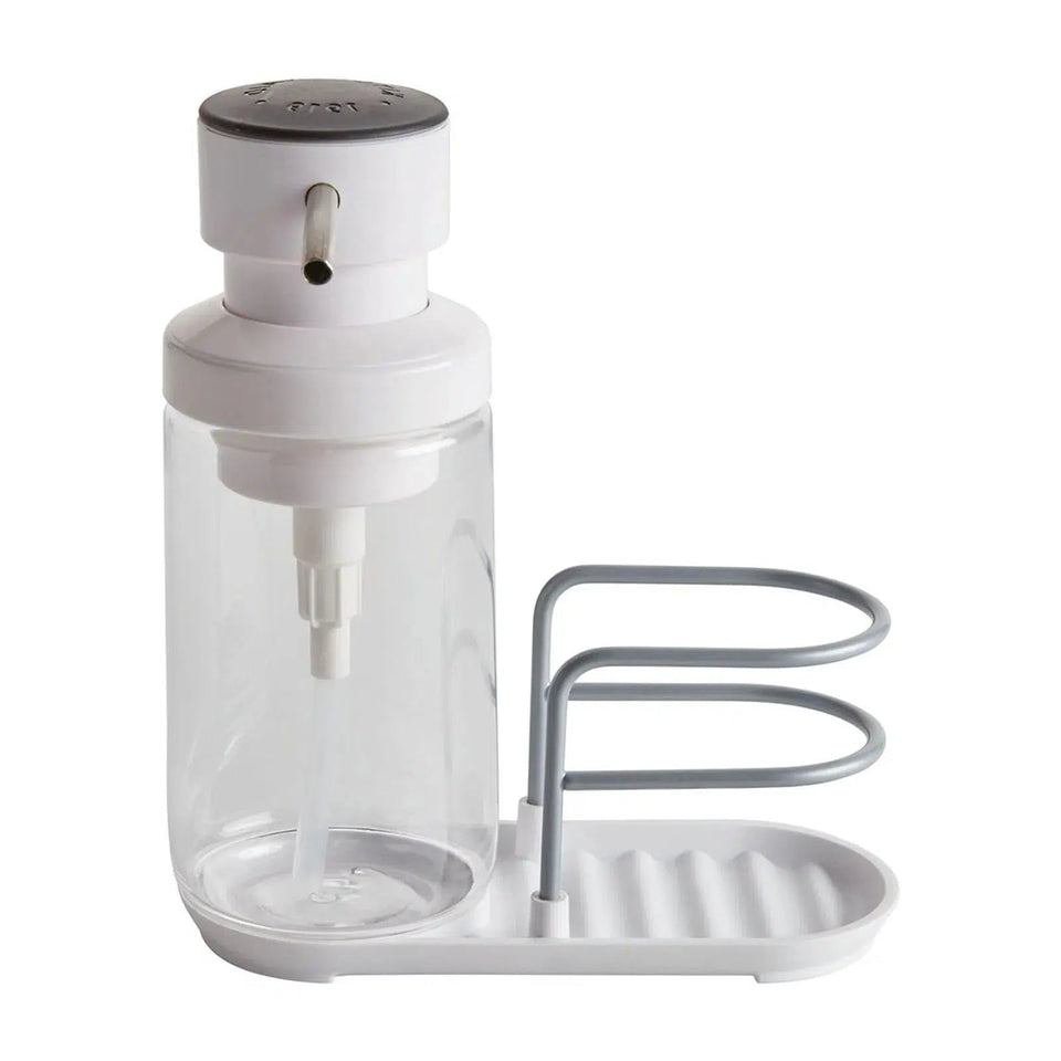 Dispenser 2 em 1 com Saboneteira e Porta Esponja KitchenAid