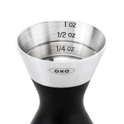 Dosador Duplo Inox 7ml e 37ml OXO
