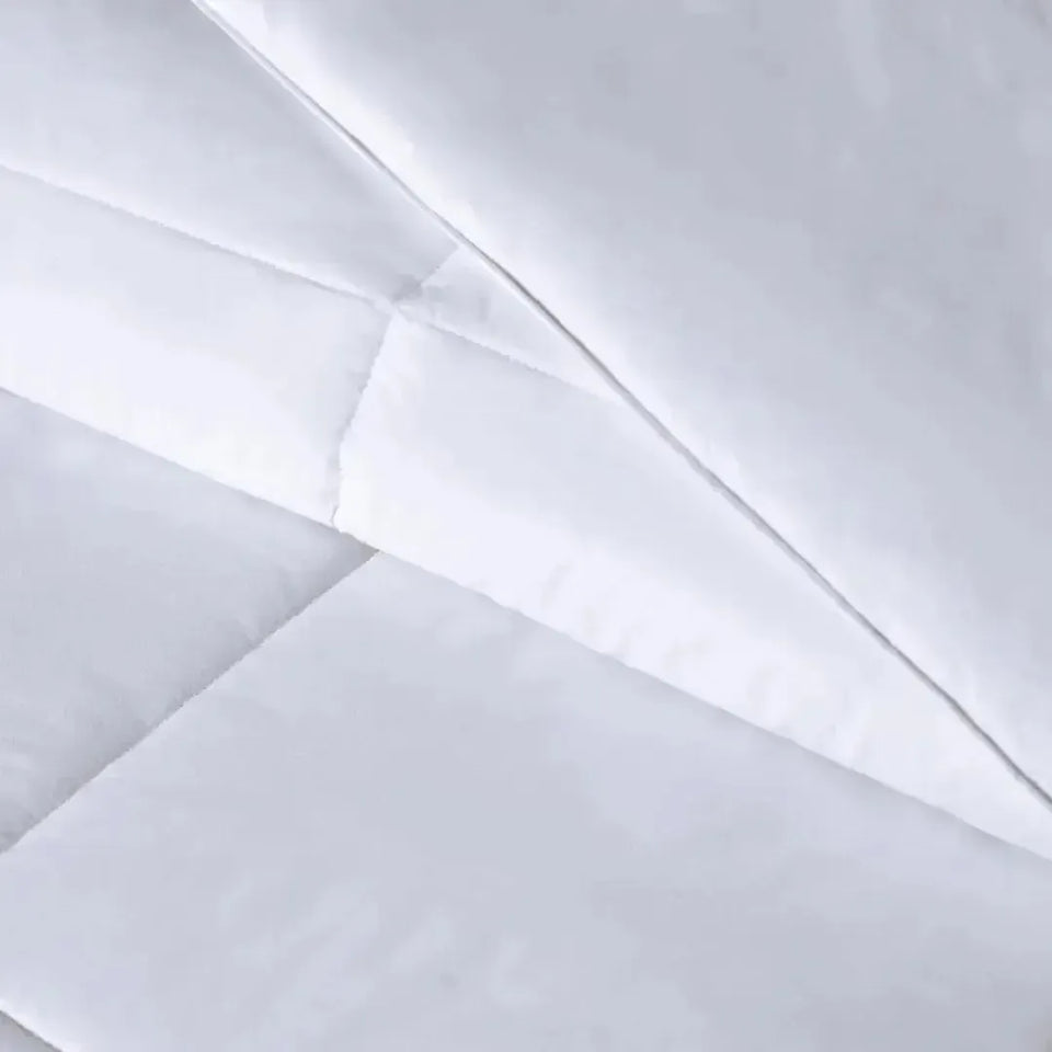 Edredom King Vinci 200 Fios Percal 100% Algodão Branco Trussardi