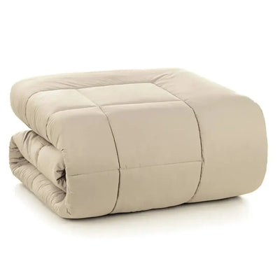 Edredom King Vinci 200 Fios Percal 100% Algodão Crema Trussardi