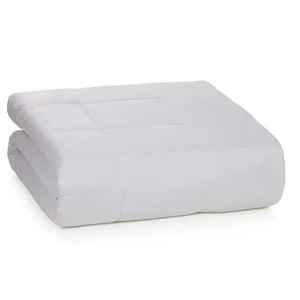 Edredom Queen Vinci 200 Fios Percal 100% Algodão Branco Trussardi