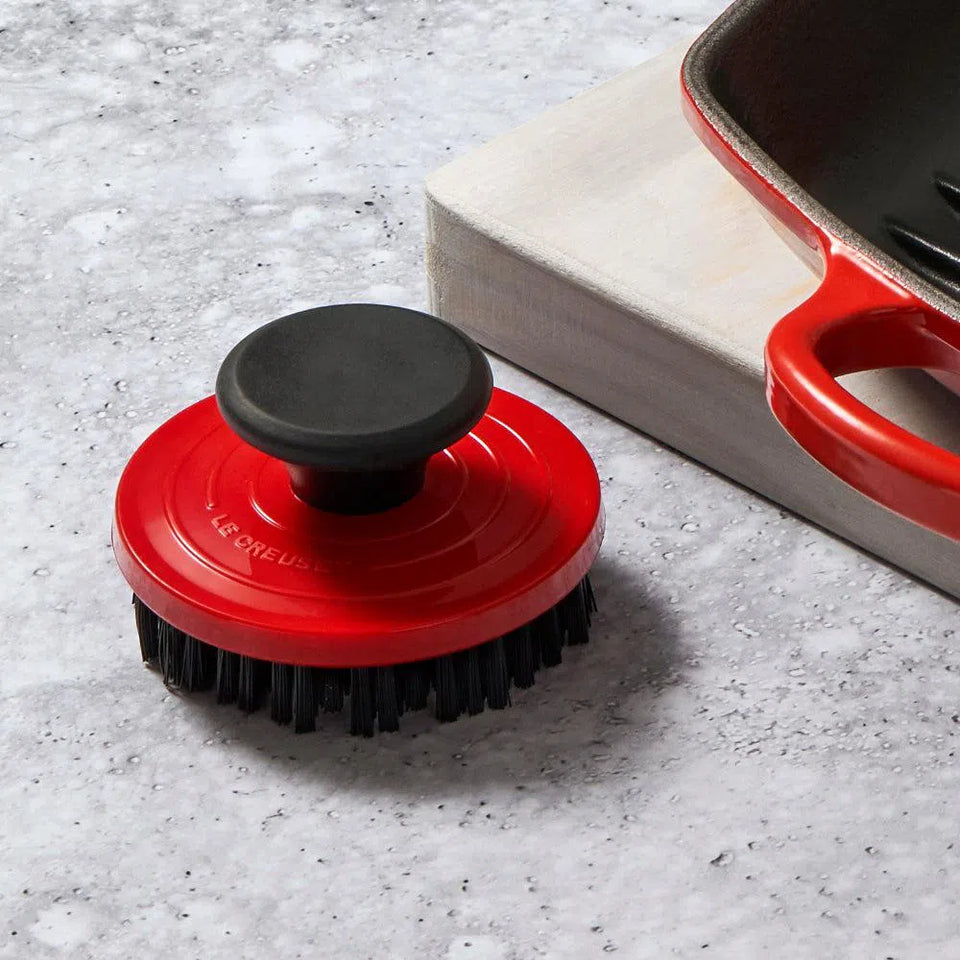 Escova de Nylon para Grelhas Vermelha Le Creuset