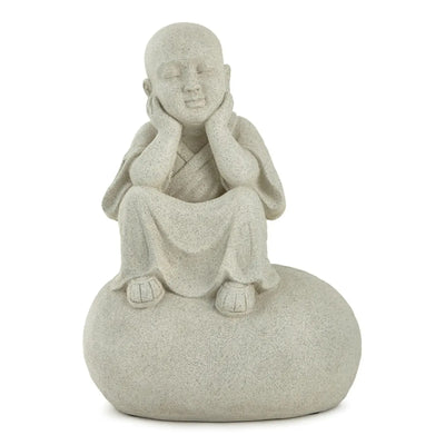 Escultura Buda em Poliresina Mart 34cm