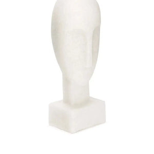 Escultura Face em Poliresina 20x7,5x7cm Mart