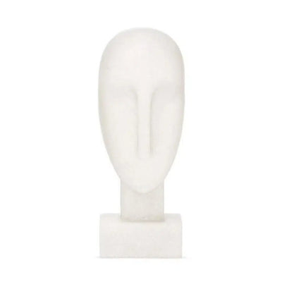 Escultura Face em Poliresina 24,5x9,5x8cm Mart