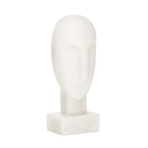 Escultura Face em Poliresina 24,5x9,5x8cm Mart