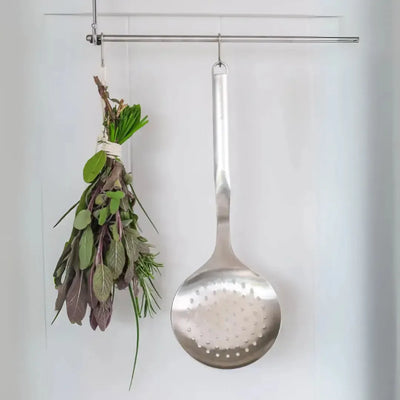 Escumadeira Luxo Premium Inox com Alça Kitchenaid