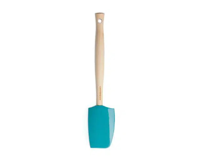 Espátula Média de Silicone Azul Caribe Le Creuset Craft