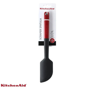 Espátula Pão Duro Raspadora Silicone Vermelha KitchenAid