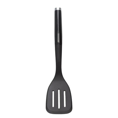 Espátula Perfurada Nylon Preta 35cm KitchenAid