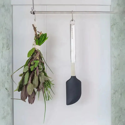 Espátula Raspadora Curta Premium Inox / Silicone com Alça Kitchenaid