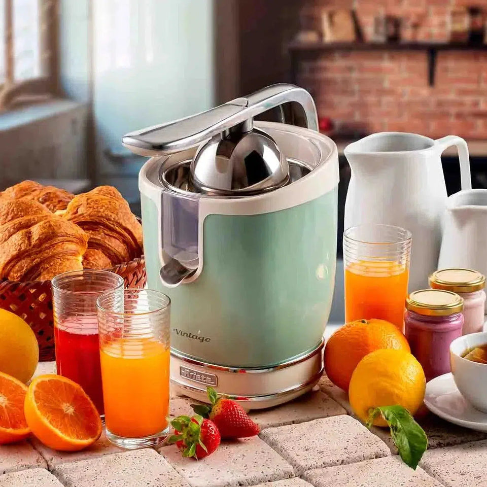 Espremedor de Frutas Vintage Verde 220V 85W Ariete