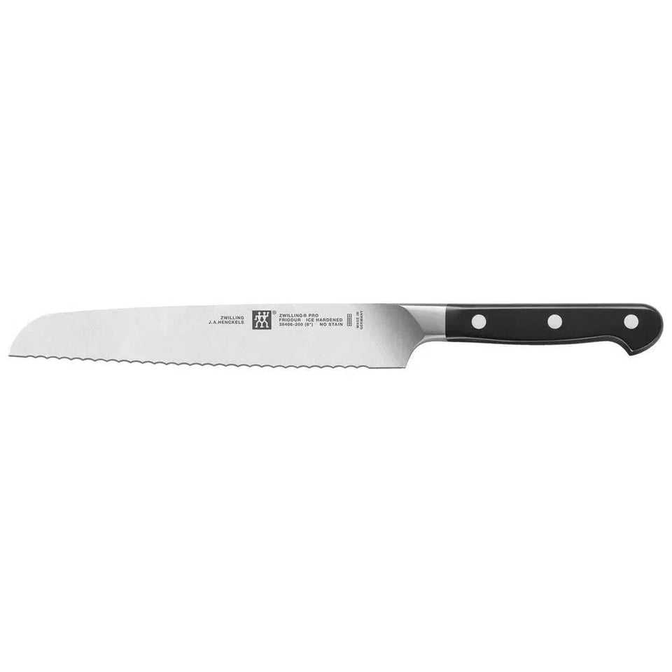 Faca pra Pão Aço Inox 8" Zwilling Pro